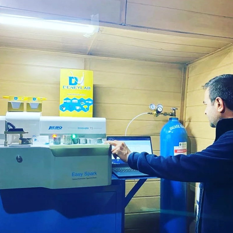 Install T5 Optical Emission Spectrometer for Taner Çelik - JIEBO Instrument